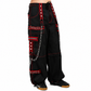 Gothic Extreme Bondage Skater Gothic Punk Rocker Cyber Goth Steampunk Biker Emo Trouser Pant Shorts USA