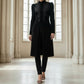 Womens Vespertine Mid Length Coat Black