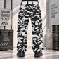 Men's Cotton Casual Military Army Camo Combat Work Cargo Pants with 8 Pockets