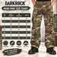 Men's Cotton Casual Military Army Camo Combat Work Cargo Pants with 8 Pockets