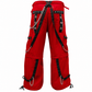 Gothic Men's Gothic Handmade Red Trouser Red Threads Black Straps Punk Rock Metal Chain Cyber/USA
