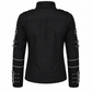 Men’s Vintage Biker Black Cotton Jacket