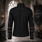Men’s Vintage Biker Black Cotton Jacket