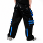 Prime Quality Men's Gothic Men's Bondage Gothic Cyber Pant Chain Techno Rock Punk Shorts Trouser Blue/Black Pants/USA