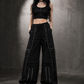 Gothic Bondage Rocker Men Pant Alternative Punk Rock Emo Trouser Pant Shorts/USA