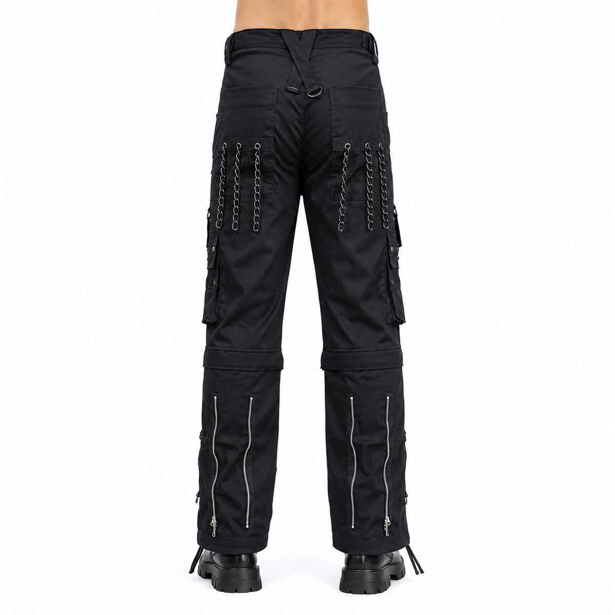 Prime Quality Men Gothic Bondage Pant Alternative Punk Rock Emo Trouser Pant Shorts Gothic Bondage Men Long Pants USA