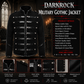 Men's Military Drummer Black Parade Jacket Black Gothic Band Uniform Coat Steampunk Punk