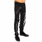 Men's Electro Bondage Rave Gothic Cyber Chain Gothic Jeans Punk Rock Pant’s