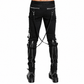 Men Gothic Bondage Pant Rock Hard Trouser Heavy Weight Pant Emo/Pants