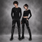 Men Gothic Bondage Pant Rock Hard Trouser Heavy Weight Pant Emo/Pants