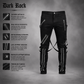 Men Gothic Bondage Pant Rock Hard Trouser Heavy Weight Pant Emo/Pants