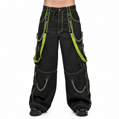 Gothic Bondage Men's Pant Alternative Punk Rock Skater Emo Trouser Pant Shorts