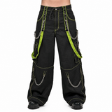 Gothic Bondage Men's Pant Alternative Punk Rock Skater Emo Trouser Pant Shorts