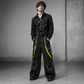 Gothic Bondage Men's Pant Alternative Punk Rock Skater Emo Trouser Pant Shorts
