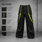 Gothic Bondage Men's Pant Alternative Punk Rock Skater Emo Trouser Pant Shorts