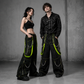 Gothic Bondage Men's Pant Alternative Punk Rock Skater Emo Trouser Pant Shorts