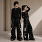 Gothic Bondage Black Big Skull Men Pant Alternative Punk Rock Emo Trouser Pant Shorts Usa