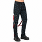 Men's Skinny Jeans Gothic Chaos Apocalyptic Goth Punk Rebel Pants Strap Pants