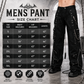 Gothic Bondage Men Pant Alternative Punk Attitude Cyber Rock Emo Trouser Pant Shorts USA