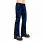 Tapestry Victorian Vampire Dracula Gothic Steampunk Pirate Blue Black Pants