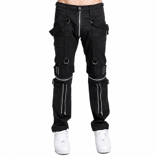 Gothic Bondage Men Pant Alternative Punk Rock Emo Trouser Para Pants
