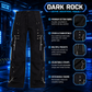Men's Electro Bondage Rave Gothic Cyber Chain Goth Jeans Punk Rock Pants