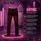 TAPESTRY VICTORIAN VAMPIRE DRACULA GOTHIC STEAMPUNK PIRATE RED BLACK PANTS