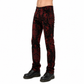 TAPESTRY VICTORIAN VAMPIRE DRACULA GOTHIC STEAMPUNK PIRATE RED BLACK PANTS
