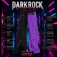 Gothic Bondage Men Pant Alternative Punk Rock Transformer Trouser Purple Baggy Pants