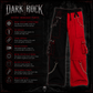 Men Bondage Trouser Punk Rock Transformer Baggy Black Split Leg Pants Emo