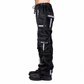 Gothic Bondage Reflective Men Pant Alternative Punk Rock Emo Trouser Pant Shorts