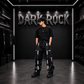 Gothic Bondage Reflective Men Pant Alternative Punk Rock Emo Trouser Pant Shorts