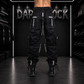 Gothic Bondage Reflective Men Pant Alternative Punk Rock Emo Trouser Pant Shorts