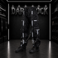 Gothic Bondage Reflective Men Pant Alternative Punk Rock Emo Trouser Pant Shorts