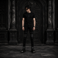 GOTHIC BONDAGE JEANS HEAVY WEIGHT ZIPPER PUNK ROCK GOTH TROUSER PANTS