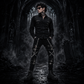 Gothic Bondage Rock Black Punk Buckle Zips Chain Strap Trousers Pants Usa