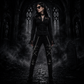 Gothic Bondage Rock Black Punk Buckle Zips Chain Strap Trousers Pants Usa