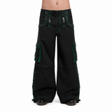 Men Bondage Trouser Gothic Transformer Baggy Pants Trouser Emo Pants USA