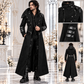 Scorpion Men's Black Punisher Hooded Trench Coat Long Jacket Black Gothic Steampunk
