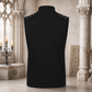 Gothic Mens Dark Gothic Zip Up Tank Top Vest