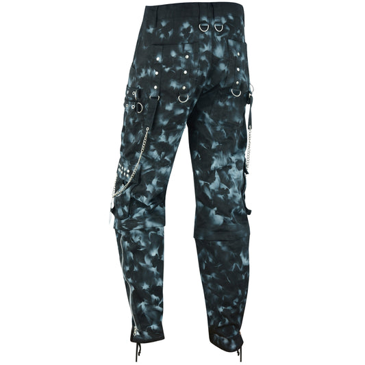 Skinny Jeans Mechanic Acid Rave Gothic Cyber Apocalyptic Chain Goth Techno Jeans Punk Pants