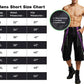 Men's Black Purple Bondage Gothic Cyber Chain Techno Rock Punk Shorts