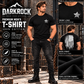 Men’s American Flag T-Shirt Vintage Patriotic Graphic Tee Black