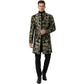 Mens Vintage Gold Steampunk Jacket Victorian Tailcoat Gothic Vampire Cosplay Halloween