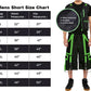 Gothic Men's Handmade Handcuff Green Bondage Cyber Chain Shorts