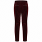 Men's Red Velvet Embroidery Gothic Regency Dress Pants /Velvet Pant
