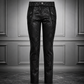 Gothic Punk Rave Mens Gothic Aristocrat Jacquard Dress Pants