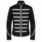 Military Drummer Jacket Black Parade Jacket Goth Punk Adam Ant Vtg Style