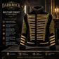 New Napoleonic Hussars Uniform Military Style Tunic Pelisse Jimi Hendrix Jacket Parade Drummer Officer Faux Fur