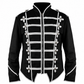 Military Drummer Jacket Black Parade Jacket Goth Punk Adam Ant VTG Style
